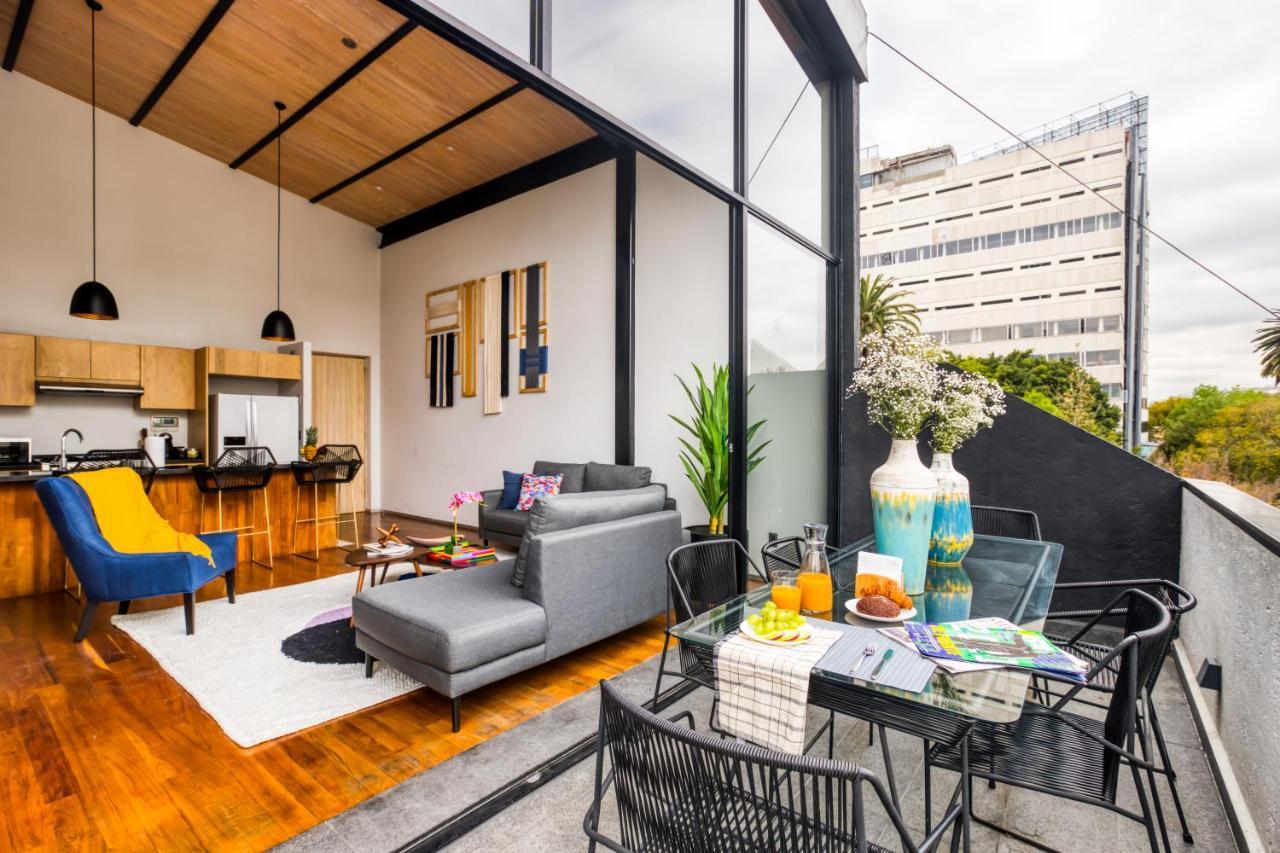 Uliv Condesa Apartment Мексико Сити Стая снимка