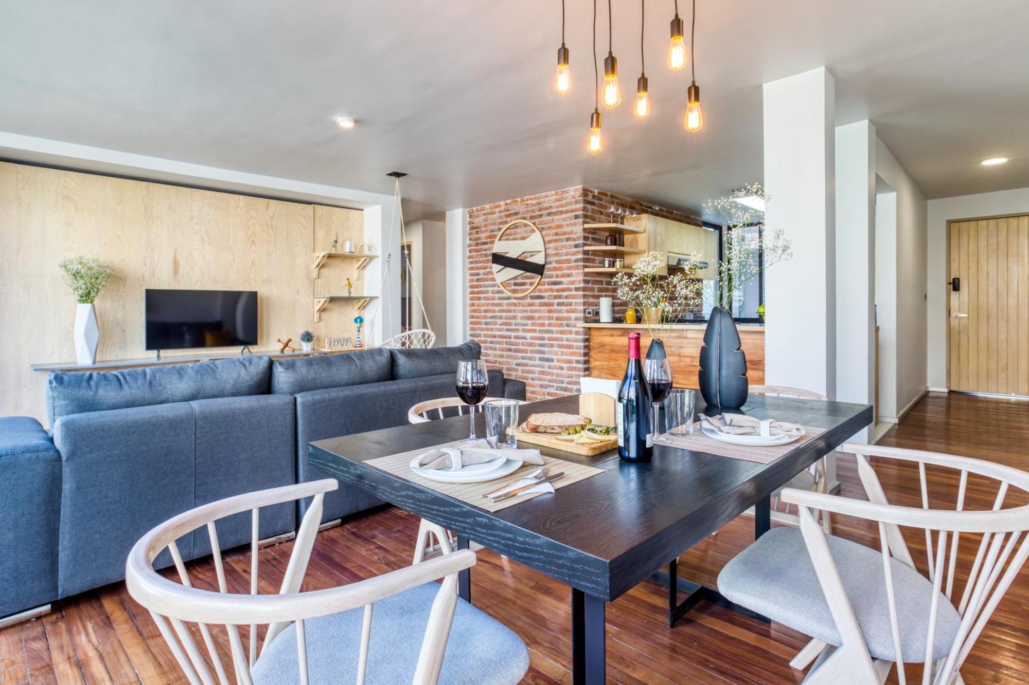 Uliv Condesa Apartment Мексико Сити Стая снимка