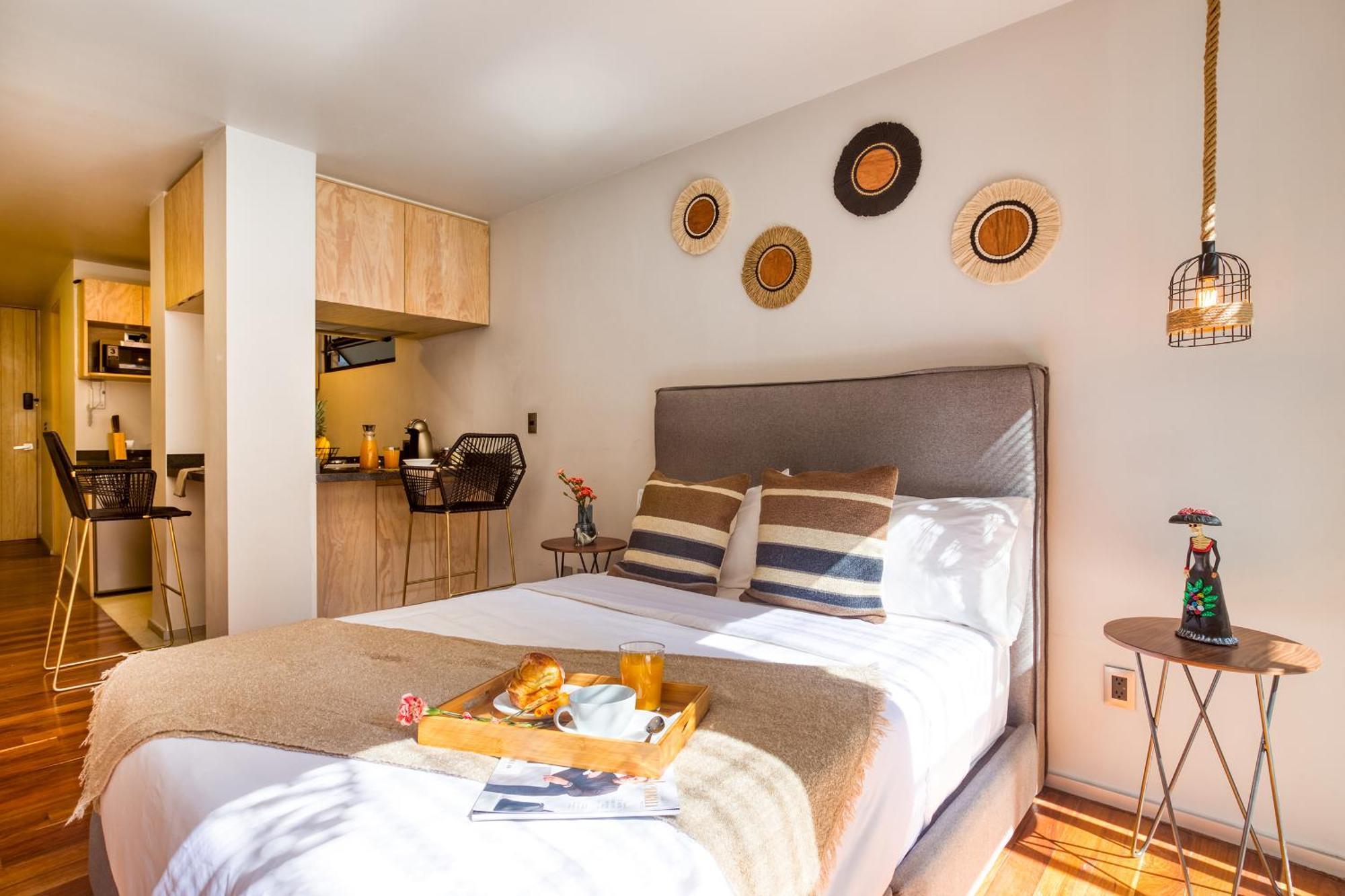Uliv Condesa Apartment Мексико Сити Стая снимка