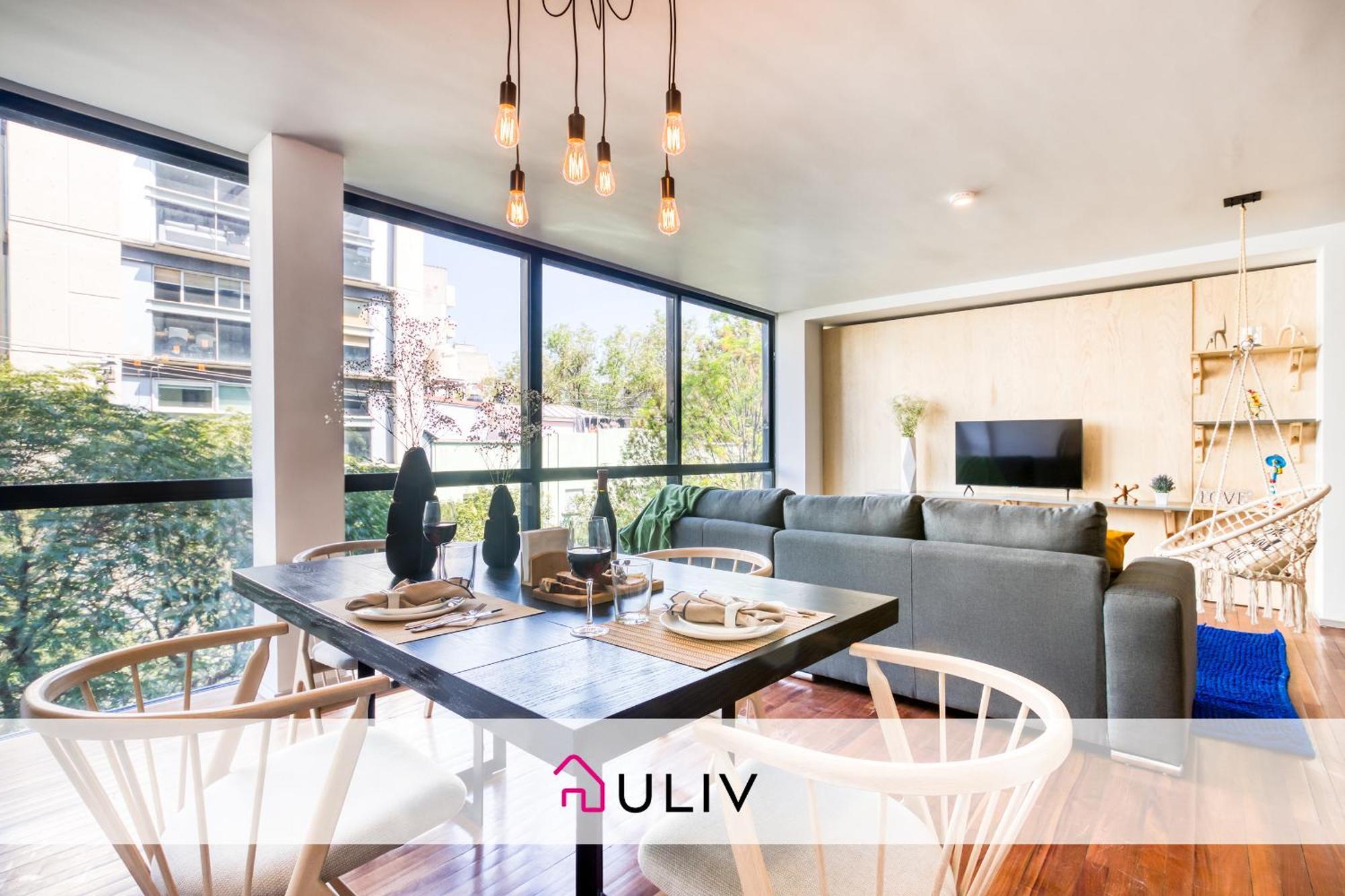 Uliv Condesa Apartment Мексико Сити Екстериор снимка